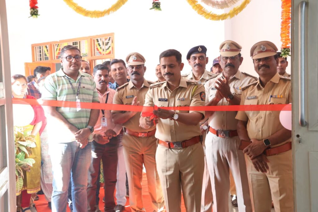 हरित महाराष्ट्र, समृद्ध महाराष्ट्र अभियान कोनशीला अनावरण तसेच नुतनीकृत व्यायामशाळा उद्घाटन
